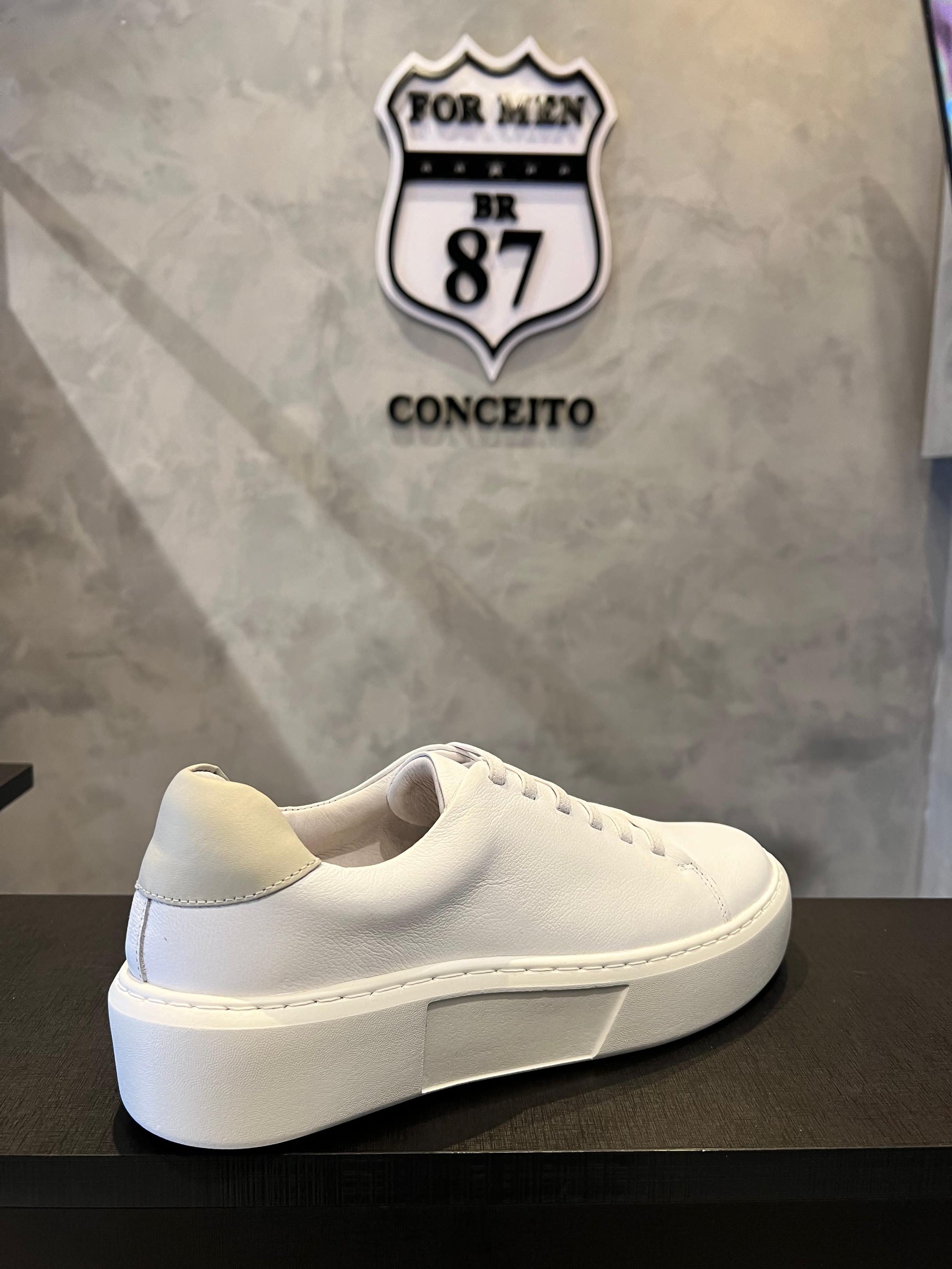 Tênis Casual Branco Masculino