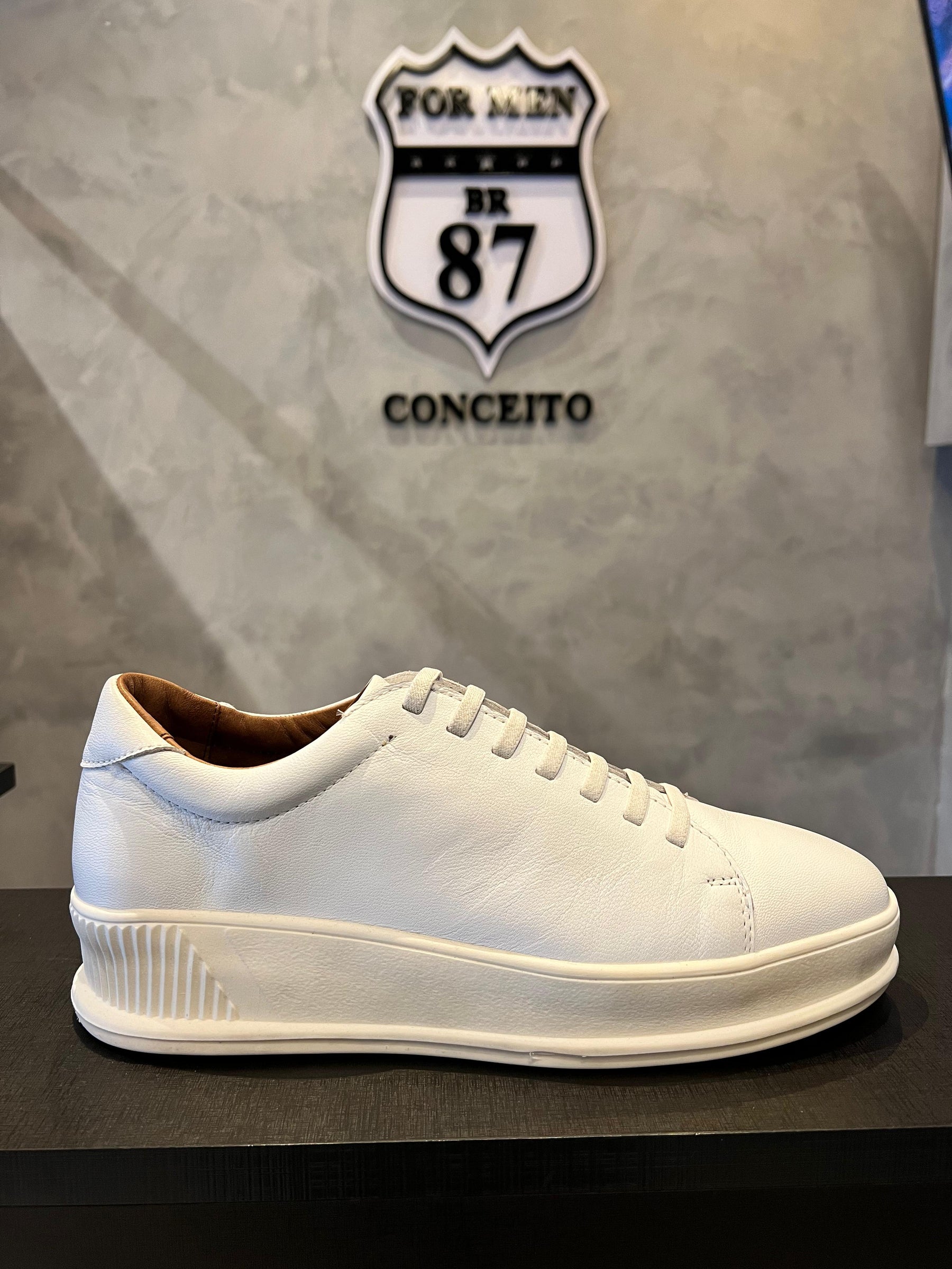 Tênis Casual Branco Masculino