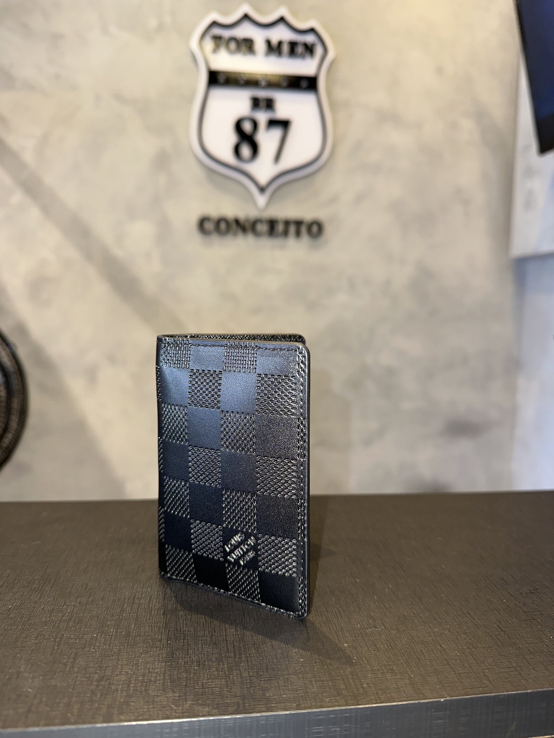 Carteira Masculina Quadriculada Louis Vuitton