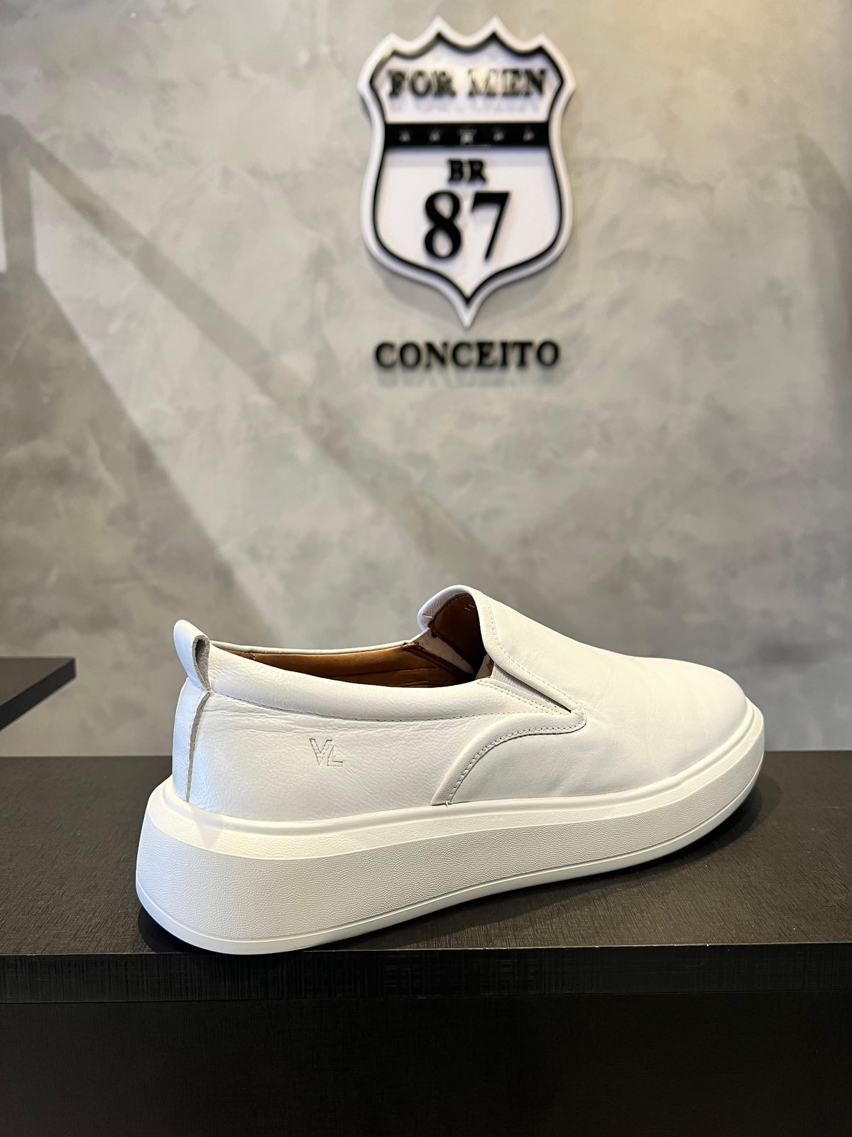 Slip On Masculino Branco