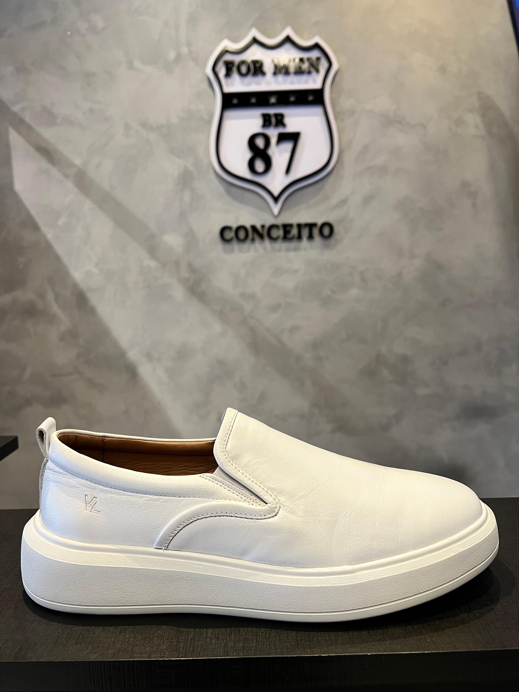Slip On Masculino Branco