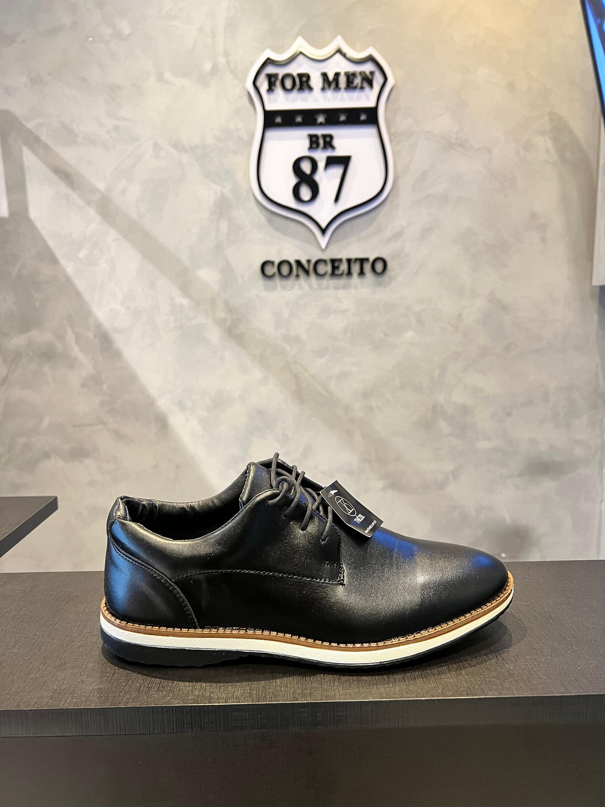 Sapato Casual Masculino Preto