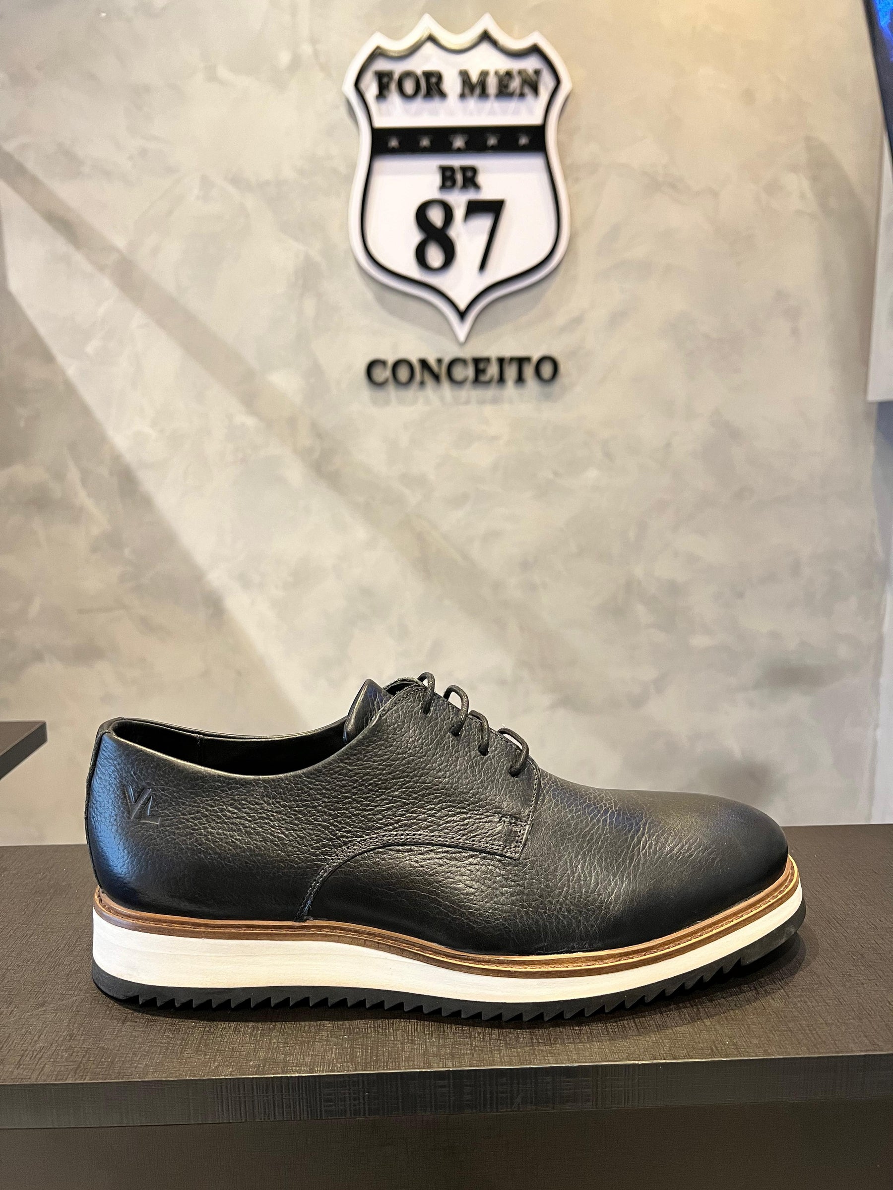Sapato Casual Masculino Preto