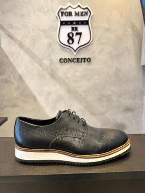 Sapato Casual Masculino Preto