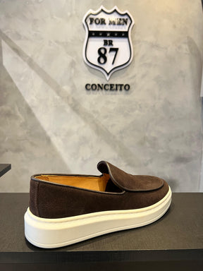 Mocassim Masculino Marrom