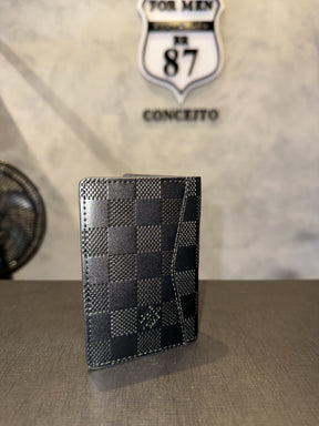 Carteira Masculina Quadriculada Louis Vuitton