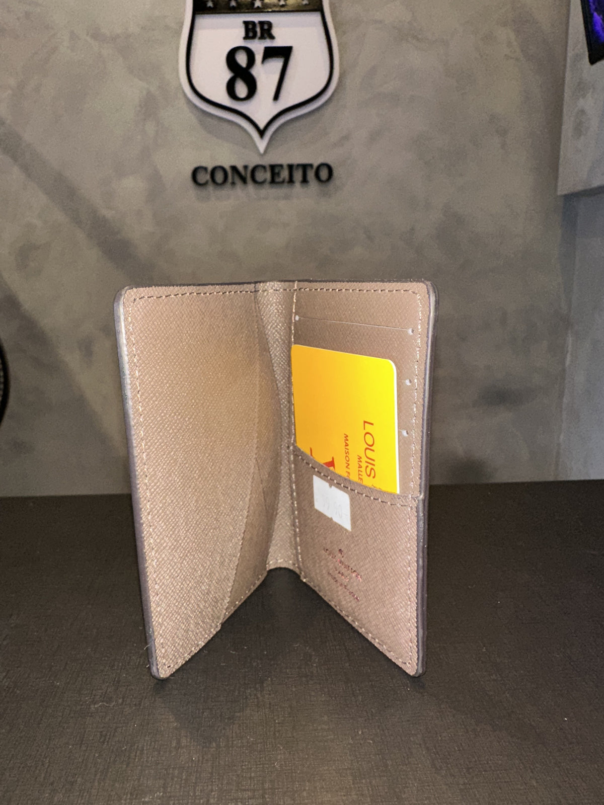 Carteira Masculina Louis Vuitton Damier Ebene