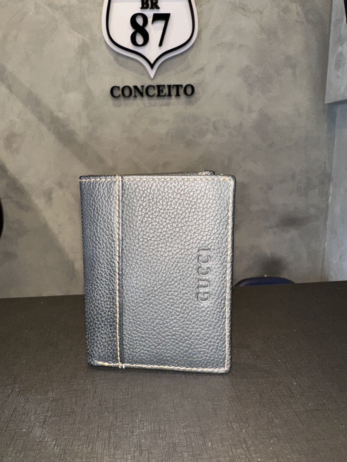 Carteira Masculina Gucci Couro Preto